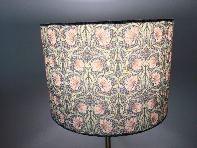 Pimpernel Blush – Drum Shade 30cm diameter x 20cm high. Free delivery