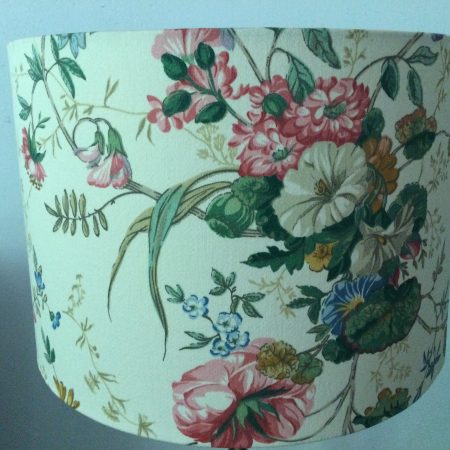 Country Cottage – Drum Shade 30cm diameter x 20cm high. Free delivery