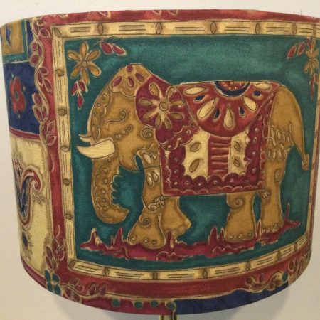 Out of India – Drum Shade 30cm diameter x 20cm high. Free delivery