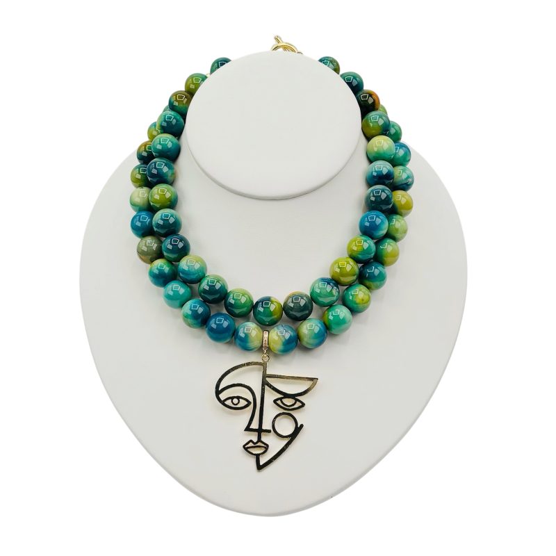 Statement Beaded Necklace