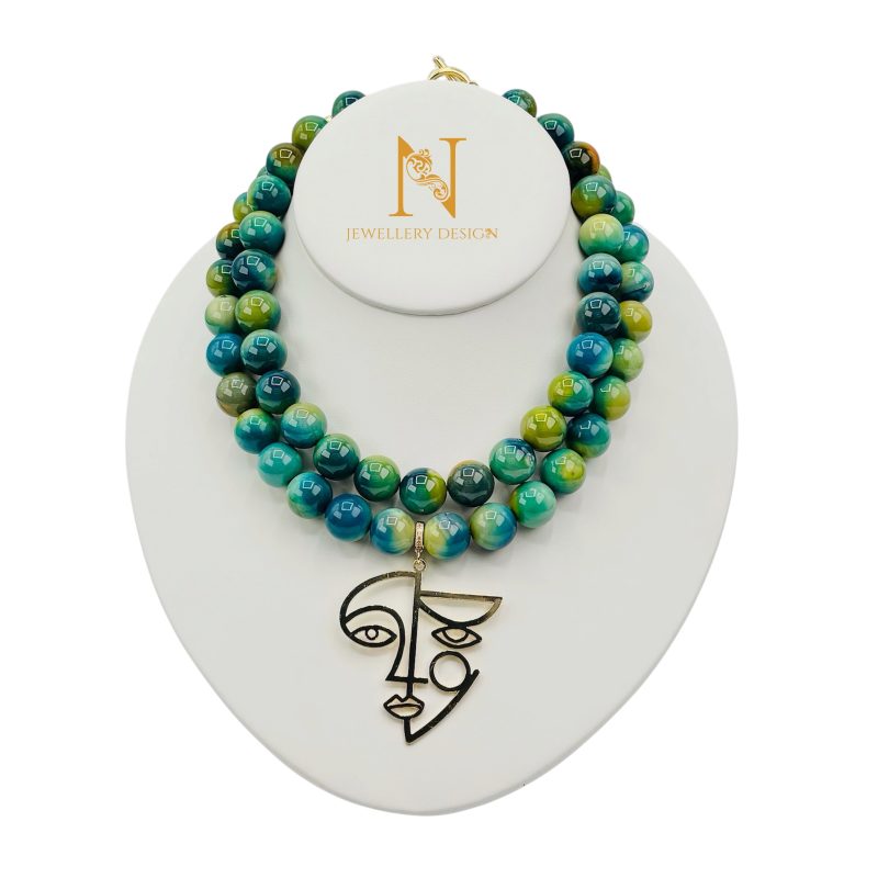 Statement Beaded Necklace