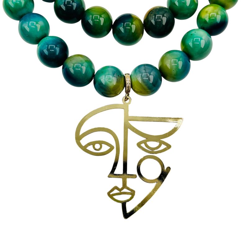 Statement Beaded Necklace