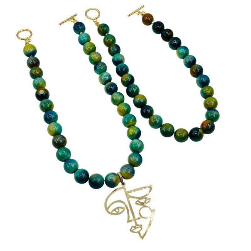 Statement Beaded Necklace