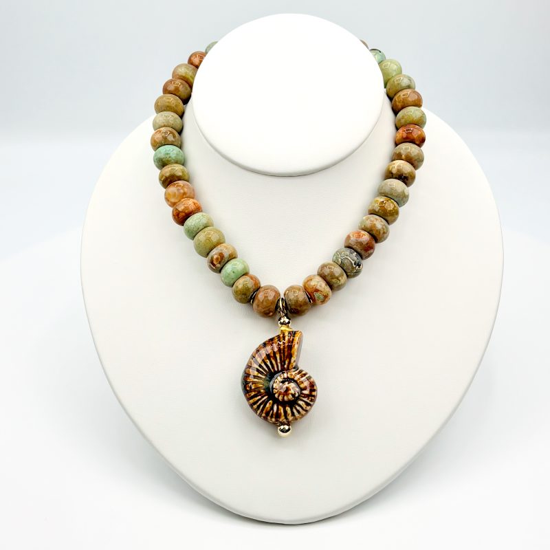 Ocean-Inspired Handmade Necklace