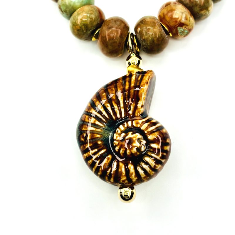 Ocean-Inspired Handmade Necklace