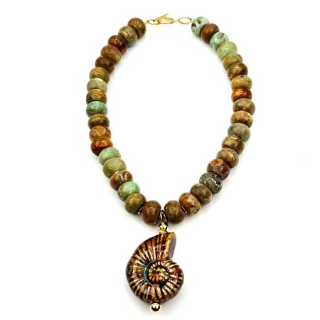 Ocean-Inspired Handmade Necklace