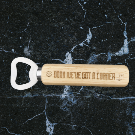 Laser engraved world cup 26 bottle opener with quote (Copy)