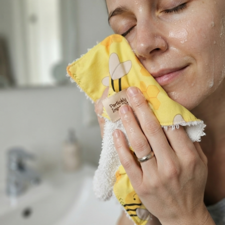 Soft eco-friendly face cloth