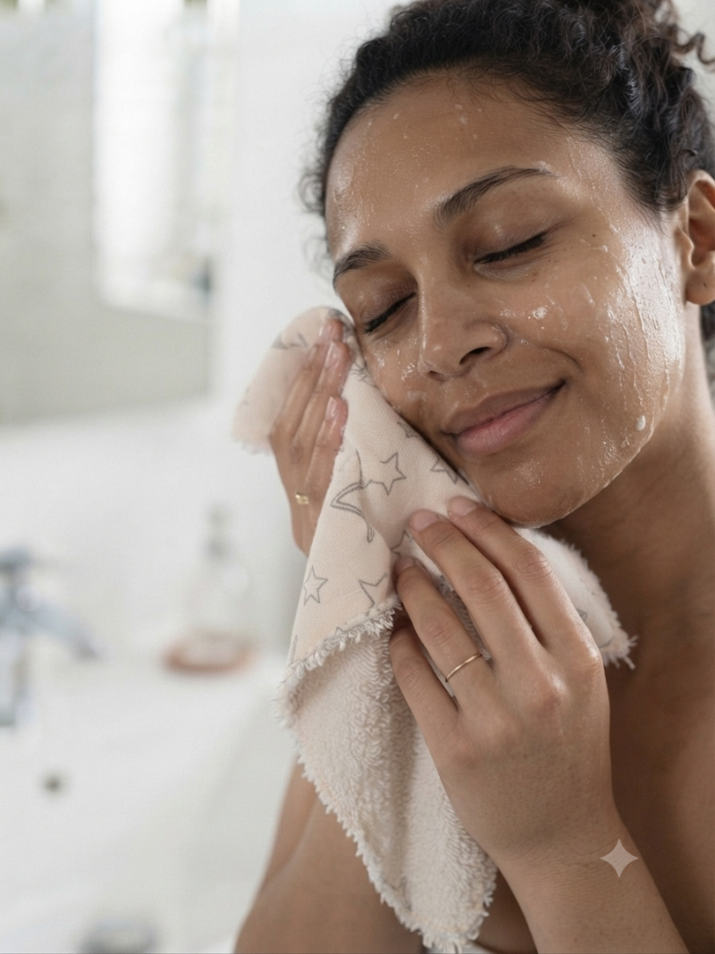 Soft eco-friendly face cloth