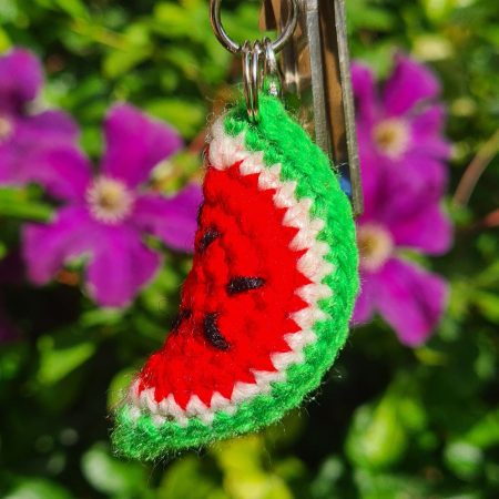Fruit Slice Keyrings