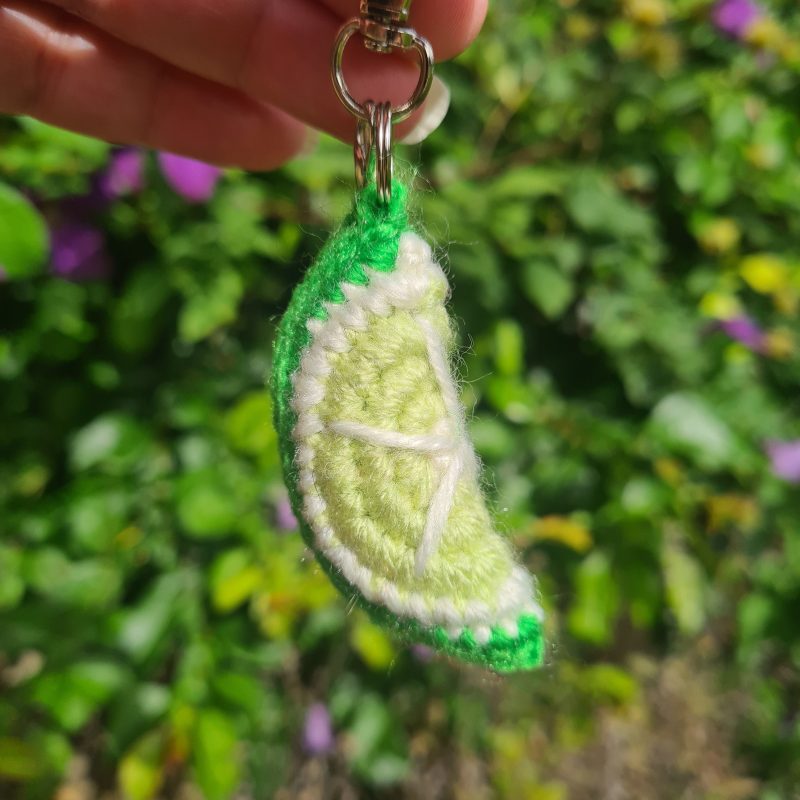 Fruit Slice Keyrings