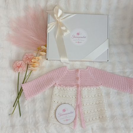 Handmade Baby Cardigan 3-6 months