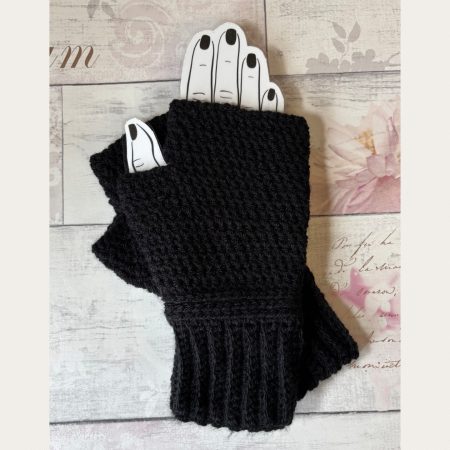 Crocheted Fingerless Gloves / Mittens