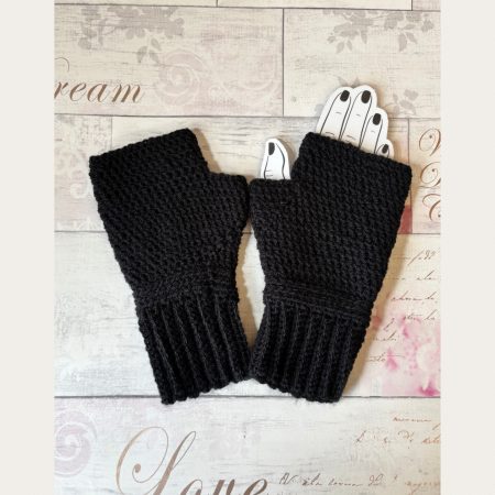 Crocheted Fingerless Gloves / Mittens