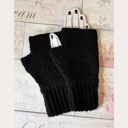 Crocheted Fingerless Gloves / Mittens