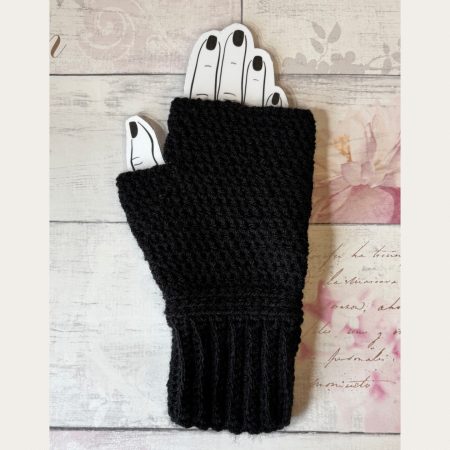 Crocheted Fingerless Gloves / Mittens