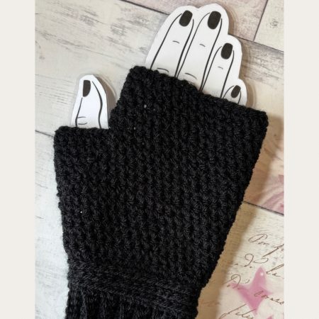 Crocheted Fingerless Gloves / Mittens
