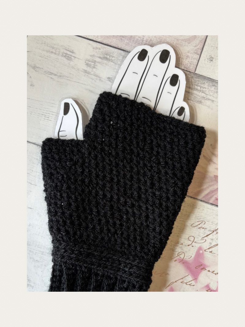 Crocheted Fingerless Gloves / Mittens