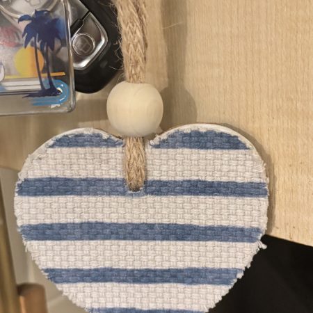 Handmade heart decoration