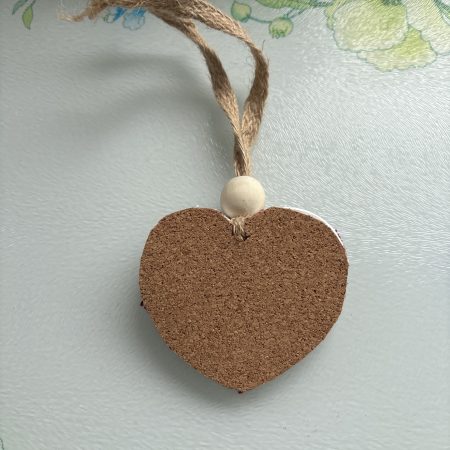 Handmade Chequered heart