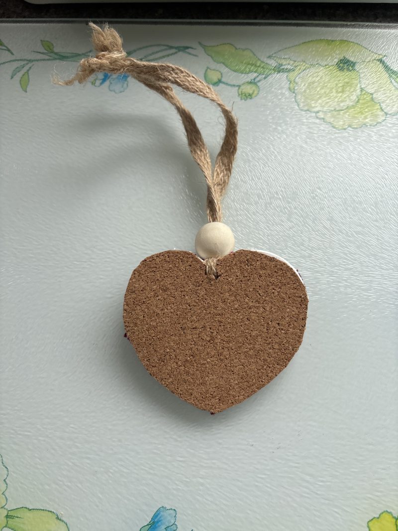 Handmade Chequered heart
