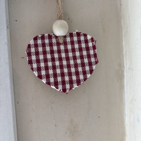 Handmade Chequered heart