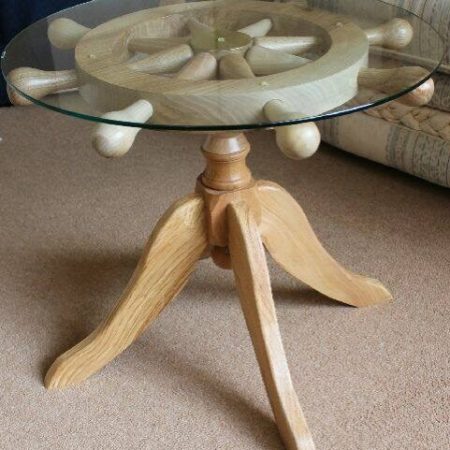 Ships wheel Coffee Table