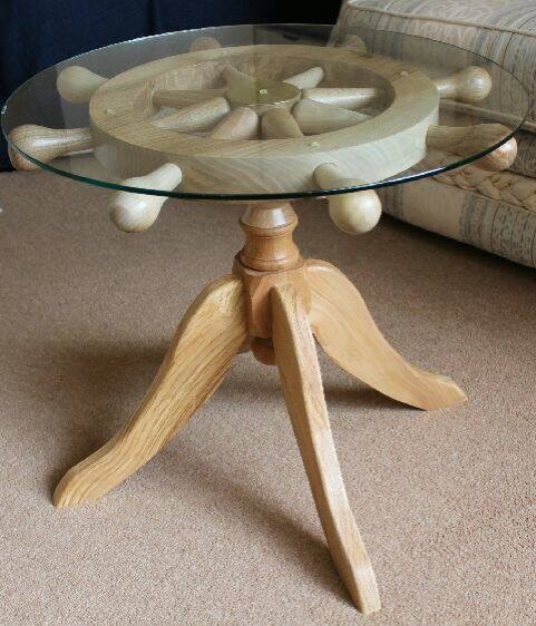 Ships wheel Coffee Table