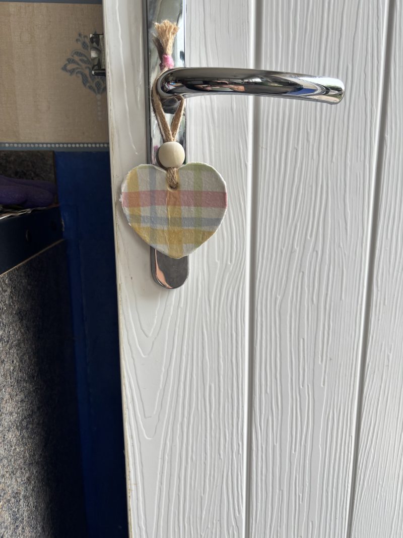 handmade heart deco