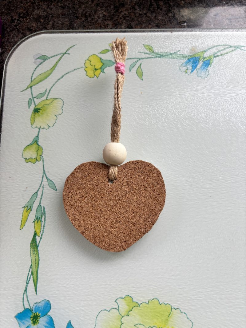 handmade heart deco