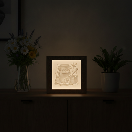 Four-Sided Lithophane Lightbox