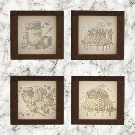 Four-Sided Lithophane Lightbox