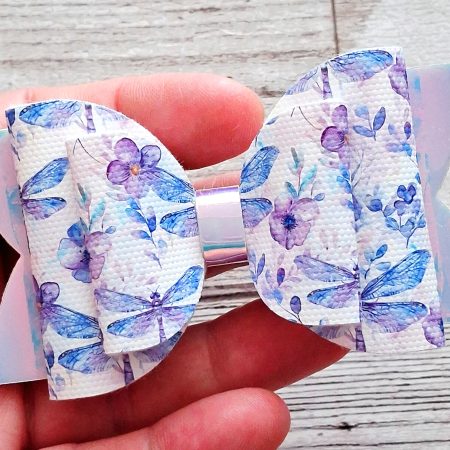 Dragonfly pattern bow