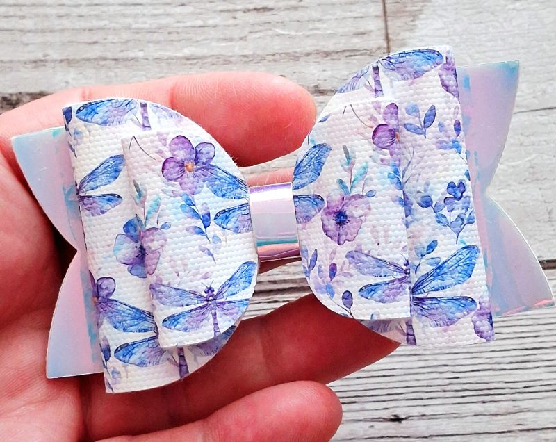 Dragonfly pattern bow