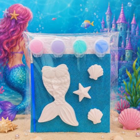 Paint Your Own Mermaid tail, Mermaid Kids Painting Activity 🎨 🖌 🧜‍♀️