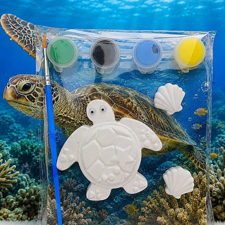 Paint Your Own Sea Turtle, Sea Turtle Kids Painting Activity 🎨 🖌 🐢