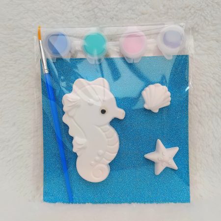 Paint Your Seahorse, Under The Sea Kids Painting Activity 🌊 🎨 🖌