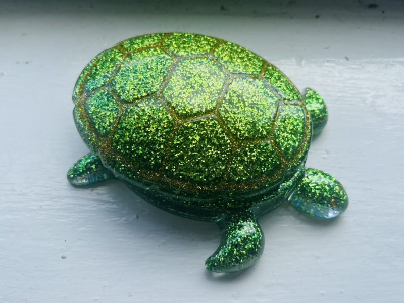 Turtle trinket box