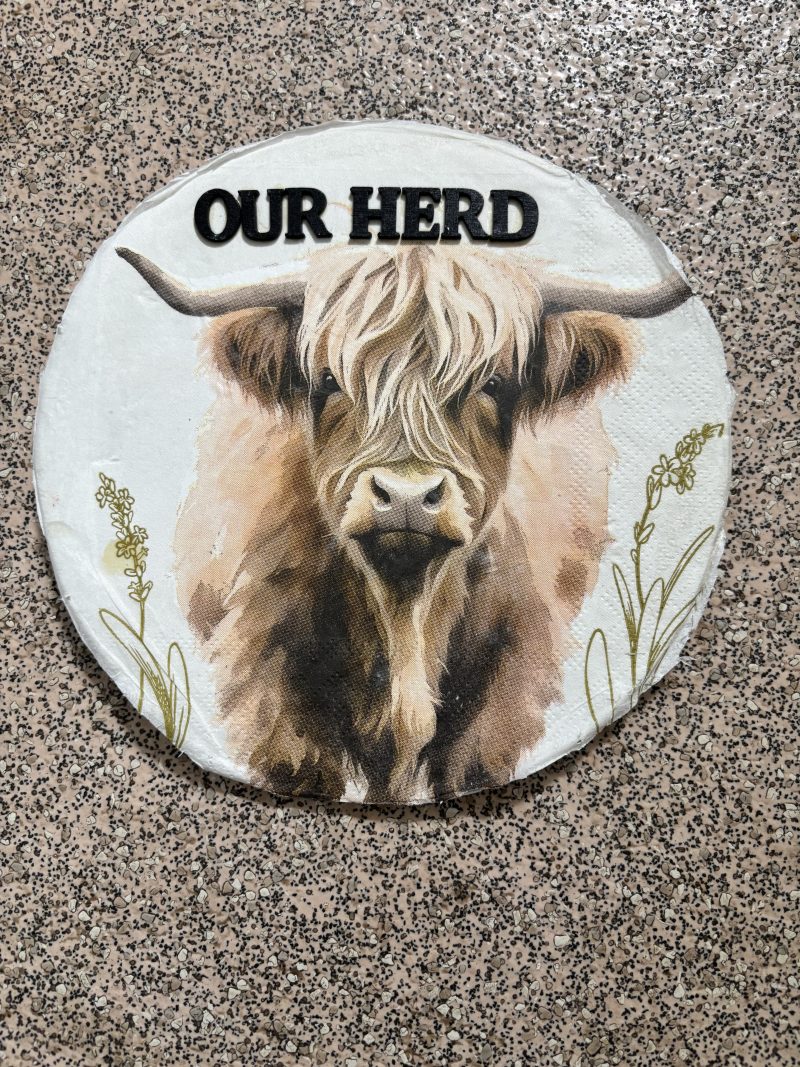 Personalised Highland Cow