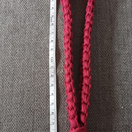 Burgandy Wristlet Key Holder