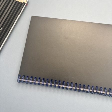 Wire bound lined notebook | 70 pages | A5 | Softcover | You can never have too many notebooks