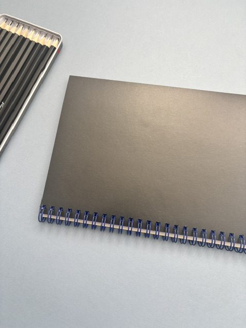Wire bound lined notebook | 70 pages | A5 | Softcover | You can never have too many notebooks