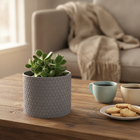 3D Printed Planters - Various Designs