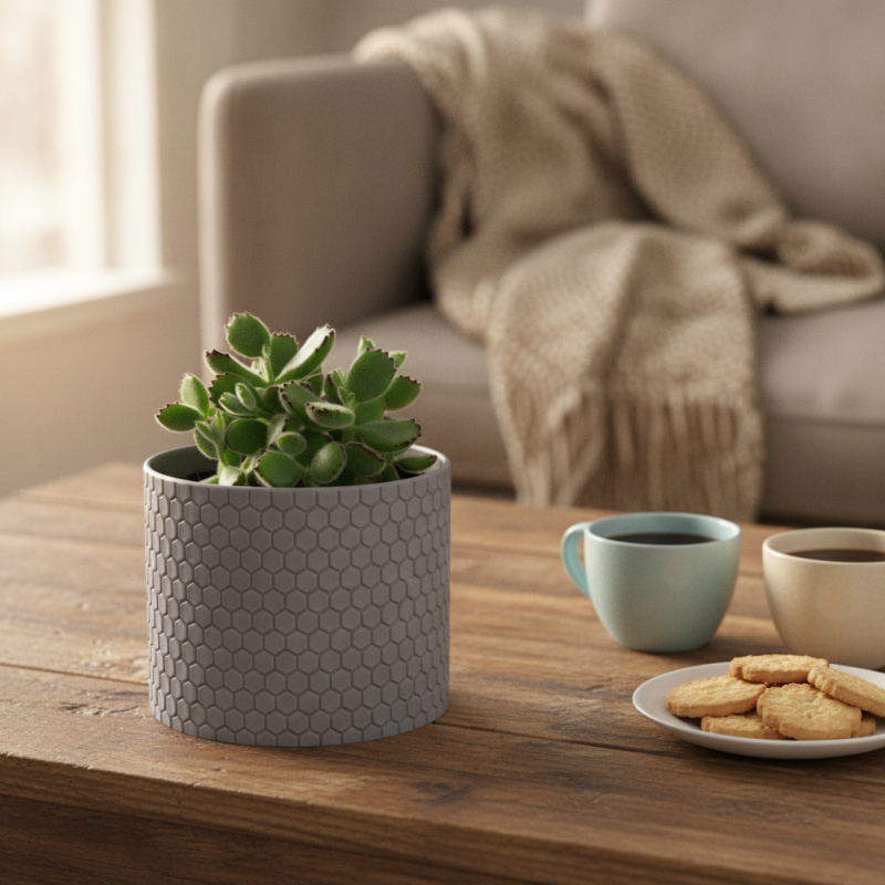 3D Printed Planters - Various Designs
