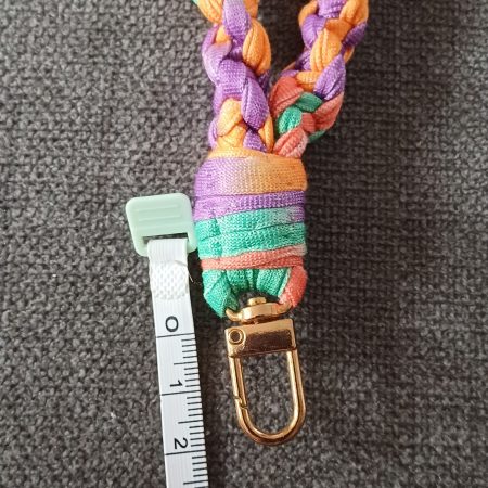 Multicoloued Stretchy Keyring Wristlet