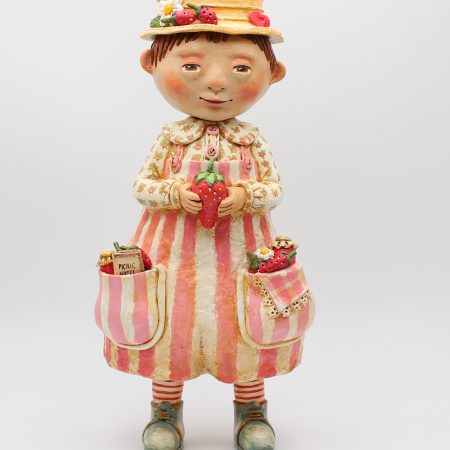 Handmade Art Doll. OOAK doll. 310mm.