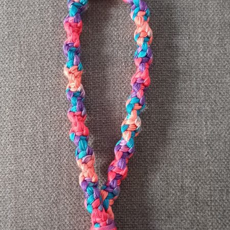 Multicoloured Stretchy Keyring Wristlet 2
