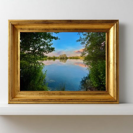 12×8 inch Photo Print of Radley Lakes Abingdon Oxfordshire