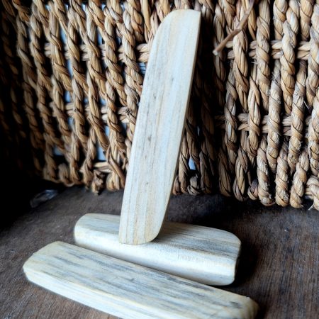Hand Made Recycled Wood Comfort Chip With Free Personalisation