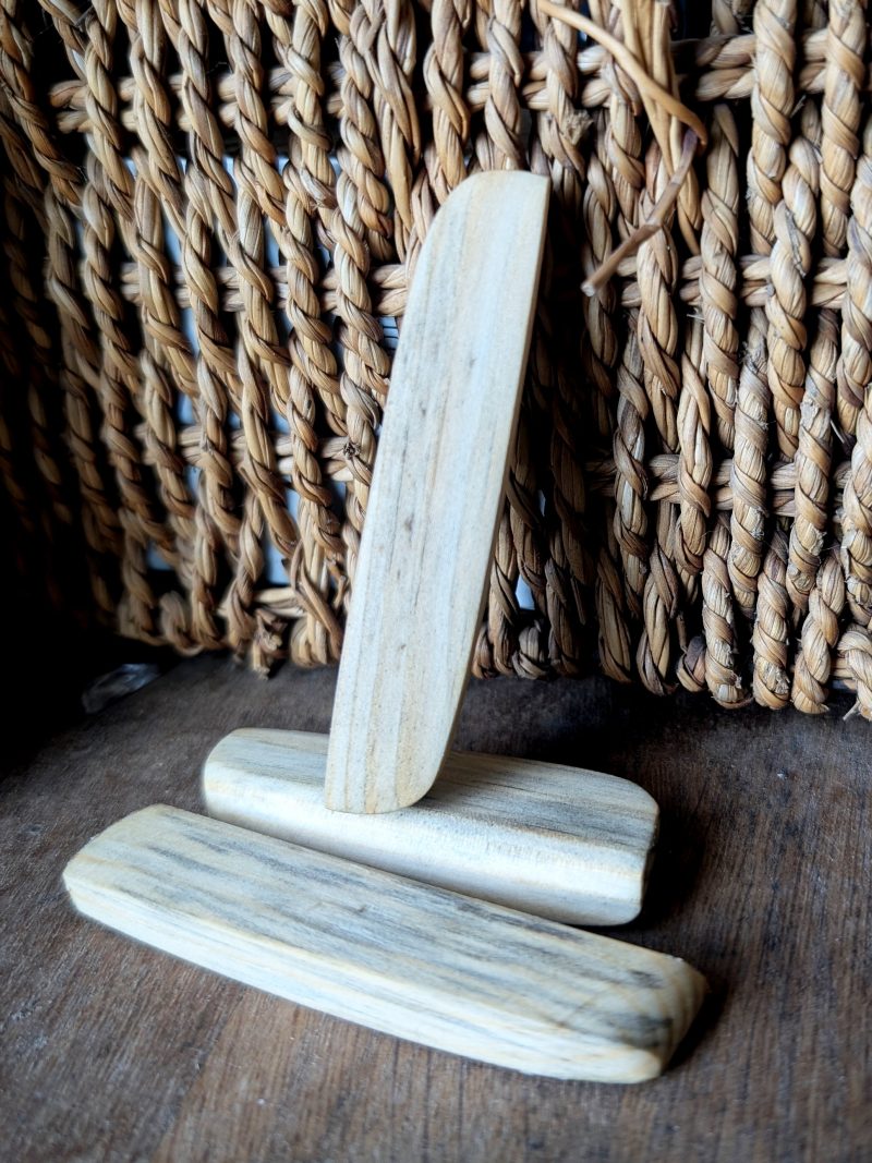 Hand Made Recycled Wood Comfort Chip With Free Personalisation